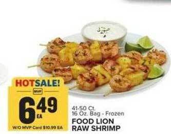Food Lion Food lion raw shrimp offer