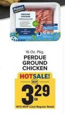 Food Lion Perdue ground chicken offer