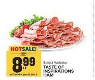 Food Lion Taste of inspirations ham offer