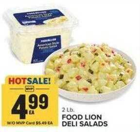Food Lion Food lion deli salads offer
