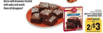 Food Lion Betty crocker brownie mix offer
