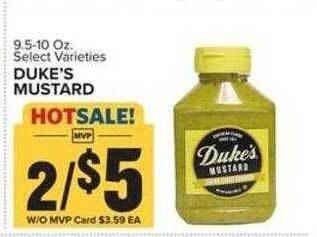 Food Lion Duke's mustard offer