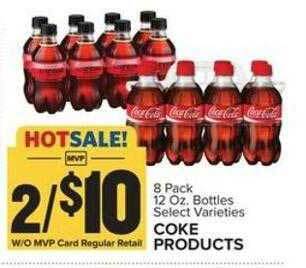 Food Lion Coke products offer