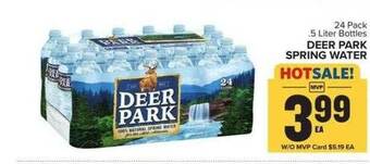 Food Lion Deer park spring water offer