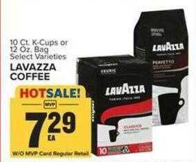 Food Lion Lavazza coffee offer