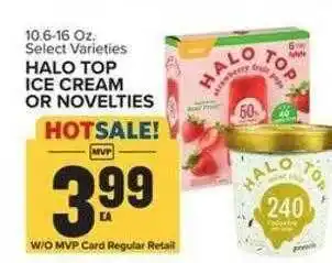 Food Lion Helo top ice cream or novelties offer