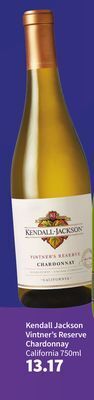 Total Wine Kendall jackson vintner's reserve chardonnay offer