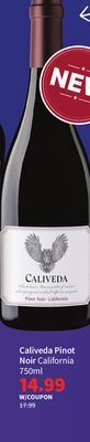 Total Wine Caliveda pinot noir offer