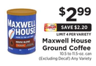 ShopRite Ground coffee offer