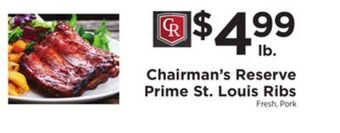 ShopRite Prime st. louis ribs offer