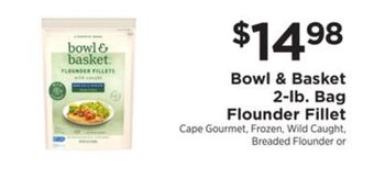 ShopRite 2-lb. bag flounder fillet offer