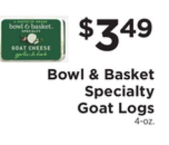 ShopRite Specialty goat logs offer