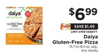 ShopRite Gluten-free pizza offer