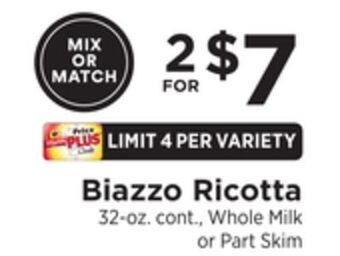 ShopRite Ricotta offer