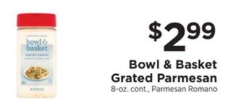 ShopRite Grated parmesan offer