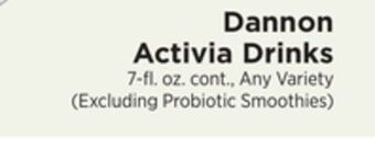 ShopRite Activia drinks offer