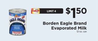 ShopRite Eagle brand evaporated milk offer