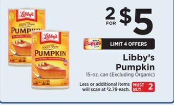 ShopRite Pumpkin offer