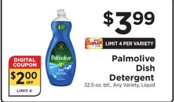 ShopRite Dish detergent offer