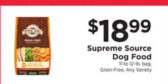ShopRite Dog food offer
