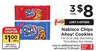 ShopRite Chips ahoy! cookies offer