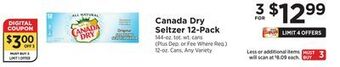 ShopRite Seltzer 12-pack offer