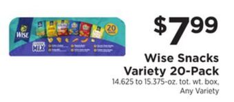 ShopRite Snacks variety 20-pack offer