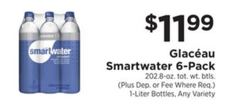 ShopRite Smartwater 6-pack offer