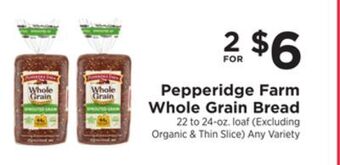 ShopRite Whole grain bread offer