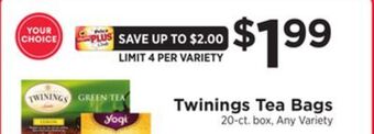 ShopRite Tea bags offer