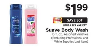 ShopRite Body wash offer