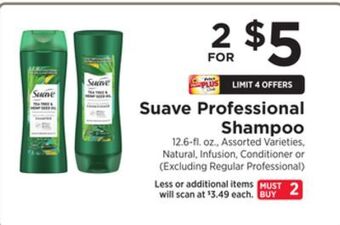 ShopRite Professional shampoo offer