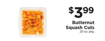 ShopRite Butternut squash cuts offer