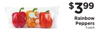 ShopRite Rainbow peppers offer
