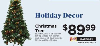 ShopRite Christmas tree offer