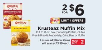 ShopRite Muffin mix offer