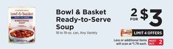 ShopRite Ready-to-serve soup offer