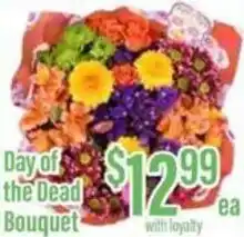 Chief Supermarket Day Of The Dead Bouquet offer