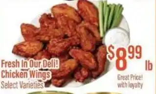 Chief Supermarket Fresh In Our Deli Chicken Wings offer