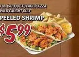 Breaux Mart Peeled shrimp offer