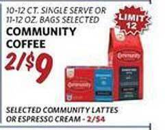 Breaux Mart Community coffee offer