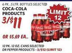 Breaux Mart Coca-cola products offer