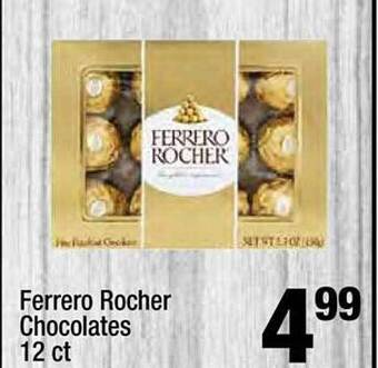 Super King Markets Ferrero rocher chocolates offer