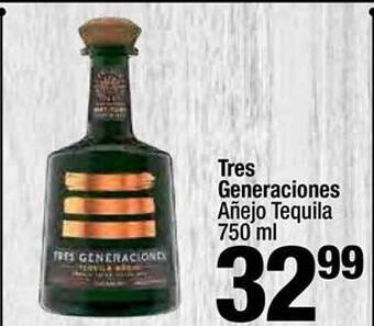 Super King Markets Tres generaciones añejo tequila offer