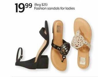 Bealls Fashion sandals for ladies offer