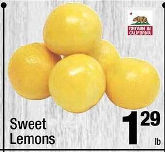 Super King Markets Sweet lemons offer