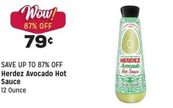 Grocery Outlet Herdez avocado hot sauce offer