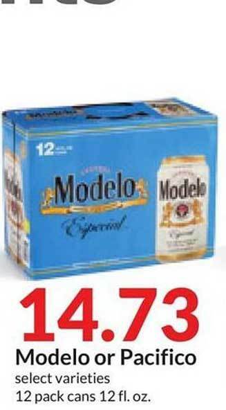Hy-Vee Modelo or pacifico offer