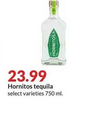 Hy-Vee Hornitos tequila offer