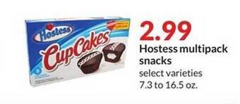 Hy-Vee Hostess multipack snacks offer